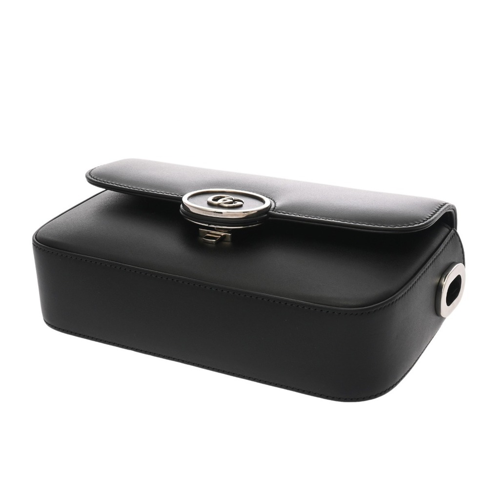 Gucci Bag GG Double Black Shoulder Leather - Picture 4 of 10